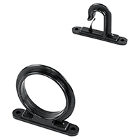 44623 Rod Holding Ring Set, Black