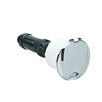 Nuova Rade 47814 - Case w/Fr. Water Inlet, w/Lid, Straight Conn. Chrome