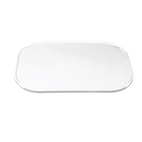 Nuova Rade 49722 - Table Top Rectangular, Polyethylene 500x700mm, White