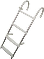 Nuova Rade 50034 - Ladder, 4 steps, Aluminium, L1100xW350mm