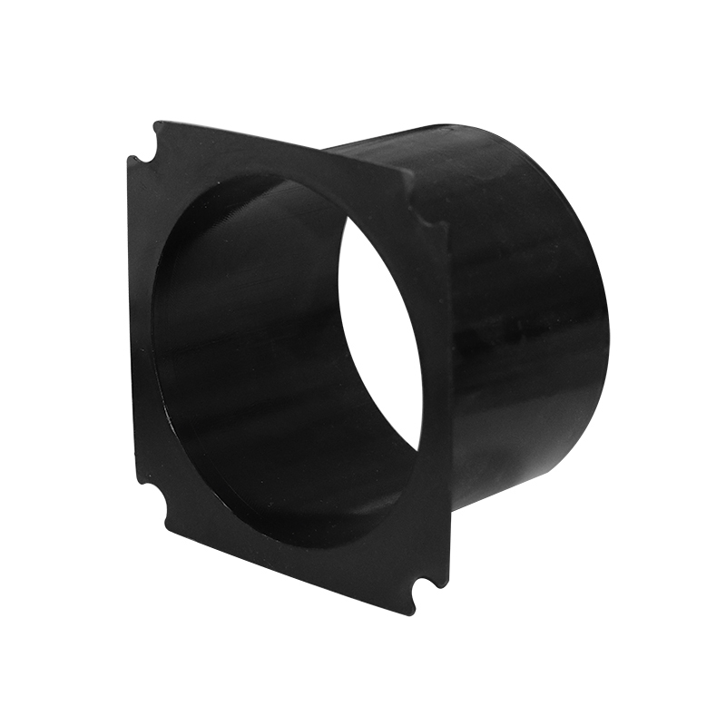 Nuova Rade 50156 - Ventilator Connector, PA, Straight, Ø100mm, Black