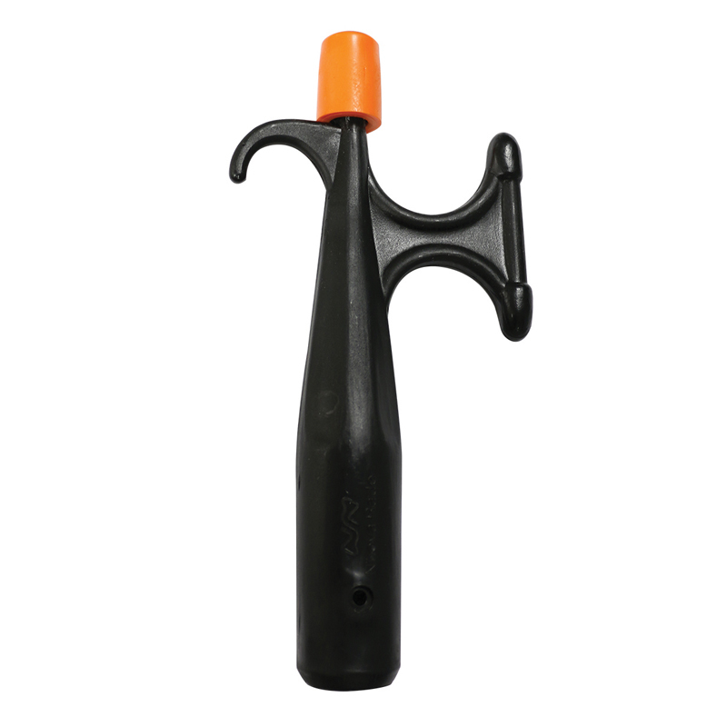 50180 Hook, Ø25mm, Black