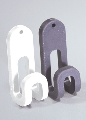 Nuova Rade 94126 - Utility Hook 'Store-All', 7,5x2,5x3cm (pack of 2) - White