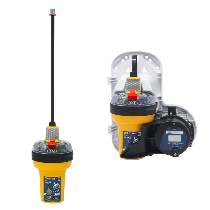 Ocean 74765 - Ocean Signal Emergency Position Indicating Radio Beacon EPIRB3 Pro, with housing