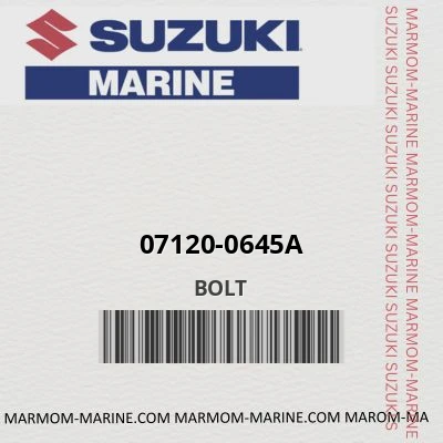 Suzuki 07120-0645a - BOLT