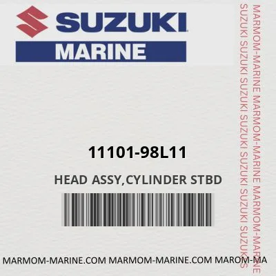11101-98l11 HEAD ASSY,CYLINDER STBD