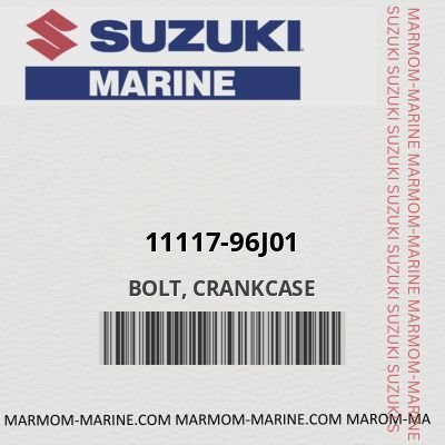 11117-96j01 BOLT, CRANKCASE