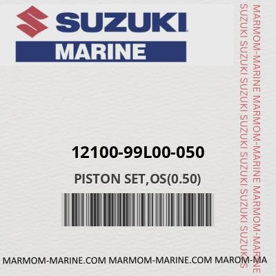 12100-99l00-050 PISTON SET,OS(0.50)