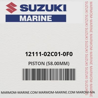 12111-02c01-0f0 PISTON (58.00MM)