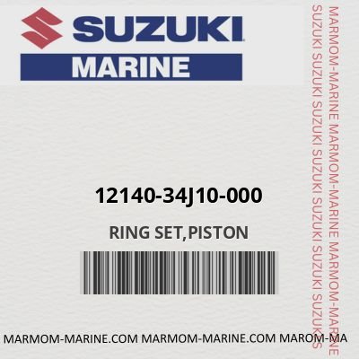 12140-34j10-000 RING SET,PISTON