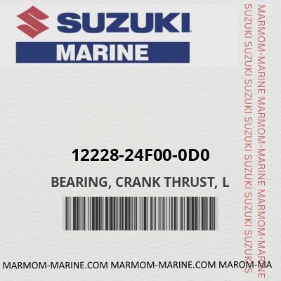 12228-24f00-0d0 BEARING, CRANK THRUST, L