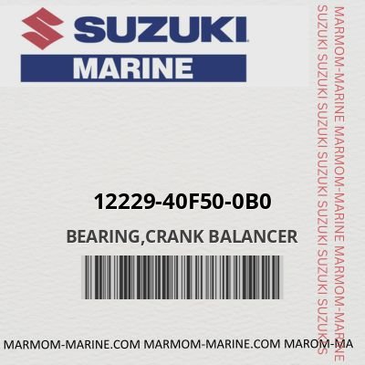 Suzuki 12229-40f50-0b0 - BEARING,CRANK BALANCER