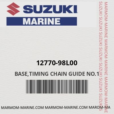 12770-98l00 BASE,TIMING CHAIN GUIDE NO.1