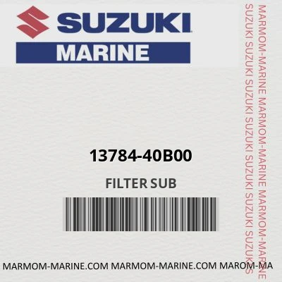 13784-40b00 FILTER SUB