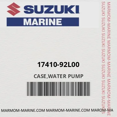 17410-92l00 CASE,WATER PUMP