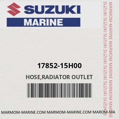 17852-15h00 HOSE,RADIATOR OUTLET