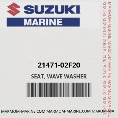 21471-02f20 SEAT, WAVE WASHER