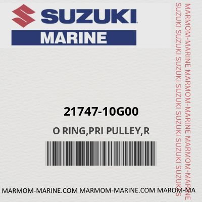 21747-10g00 O RING,PRI PULLEY,R