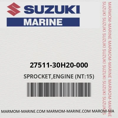27511-30h20-000 SPROCKET,ENGINE (NT:15)