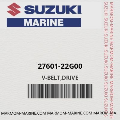 Suzuki 27601-22g00 - V-BELT,DRIVE
