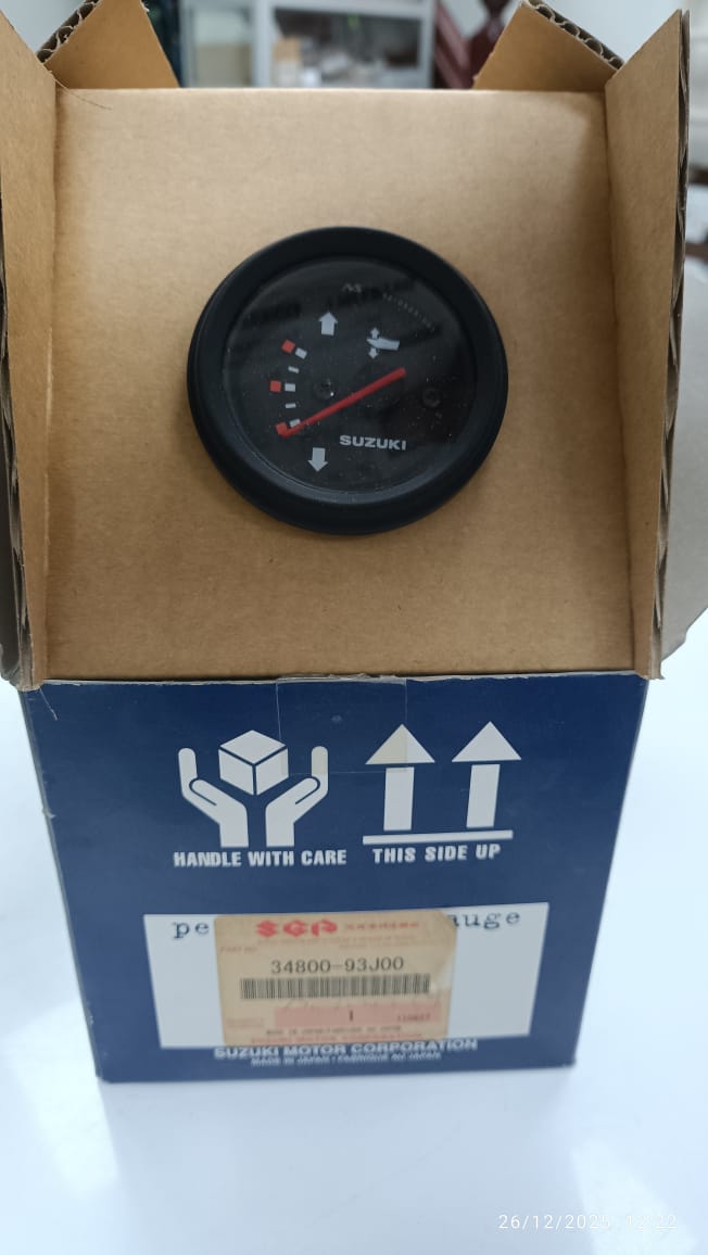 34800-93j00 2″ Black Trim Gauge Suzuki thumbnail 3