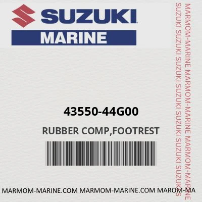 43550-44g00 RUBBER COMP,FOOTREST