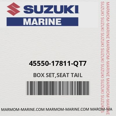 45550-17811-qt7 BOX SET,SEAT TAIL