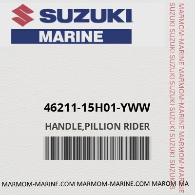 46211-15h01-yww HANDLE,PILLION RIDER