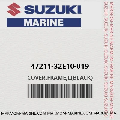47211-32e10-019 COVER,FRAME,L(BLACK)