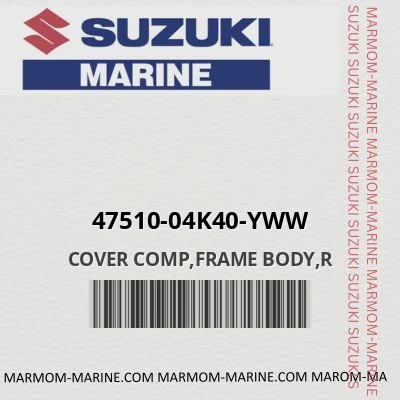 47510-04k40-yww COVER COMP,FRAME BODY,R