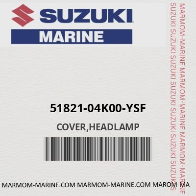 51821-04k00-ysf COVER,HEADLAMP