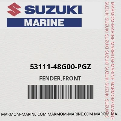 53111-48g00-pgz FENDER,FRONT