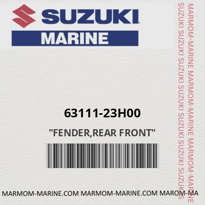 63111-23h00 "FENDER,REAR FRONT"