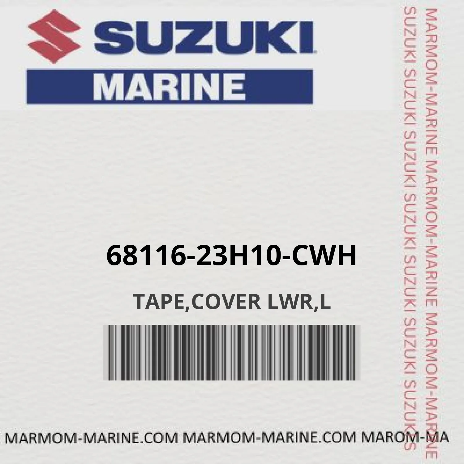68116-23H10-CWH TAPE,COVER LWR,L