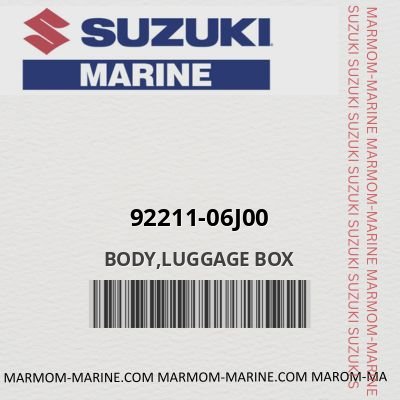 92211-06j00 BODY,LUGGAGE BOX