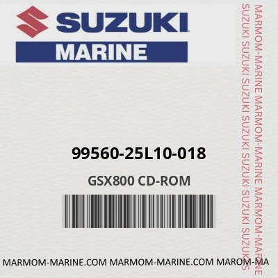 99560-25l10-018 GSX800 CD-ROM