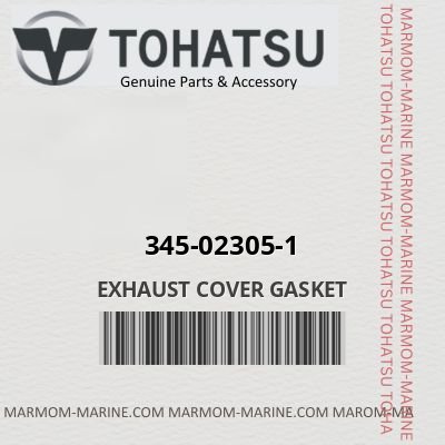 345-02305-1 EXHAUST COVER GASKET