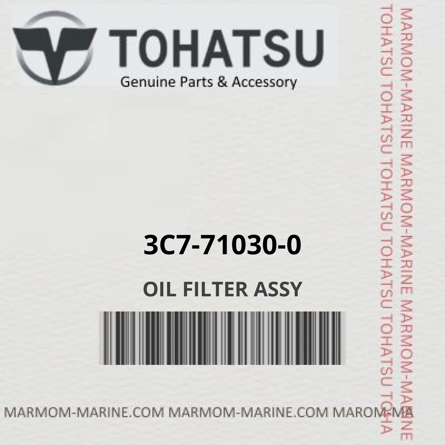 3C7-71030-0 OIL FILTER ASSY