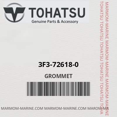 Tohatsu 3f3-72618-0 - GROMMET