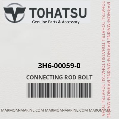 3h6-00059-0 CONNECTING ROD BOLT