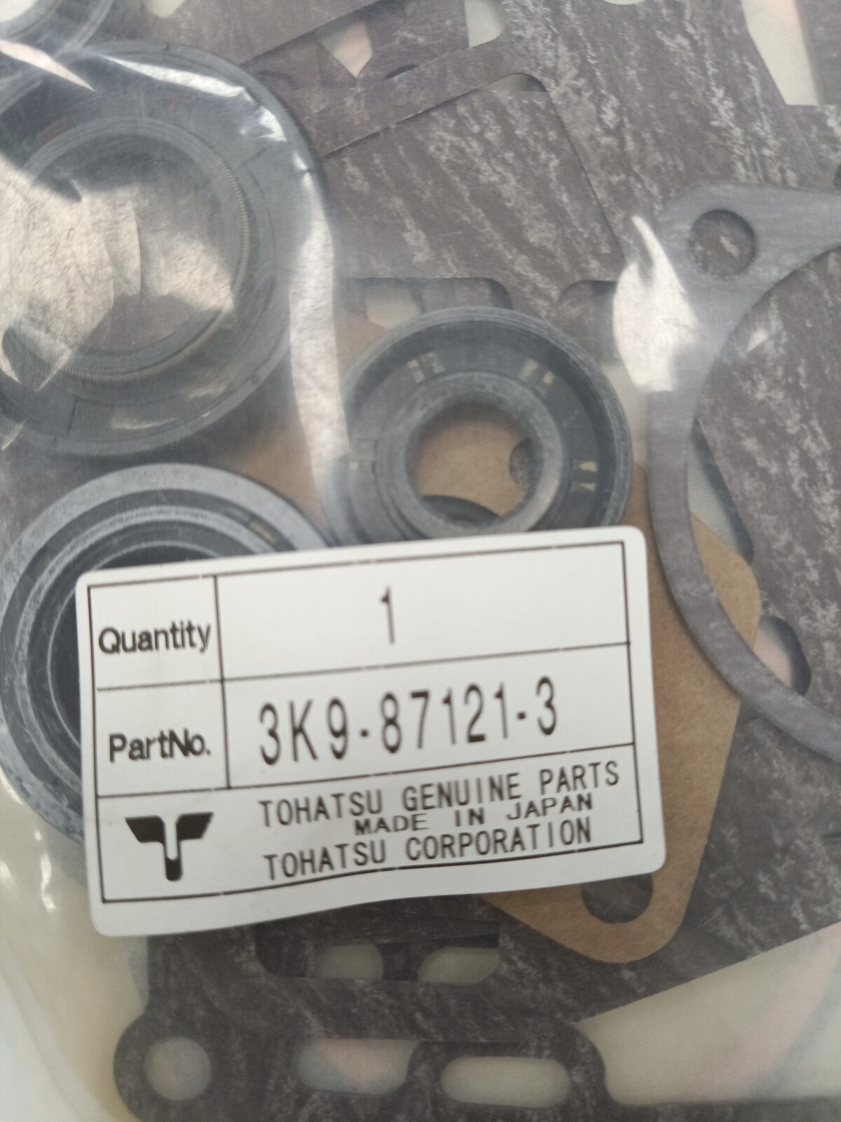 3K9-87121-3 POWER HEAD GASKET SET