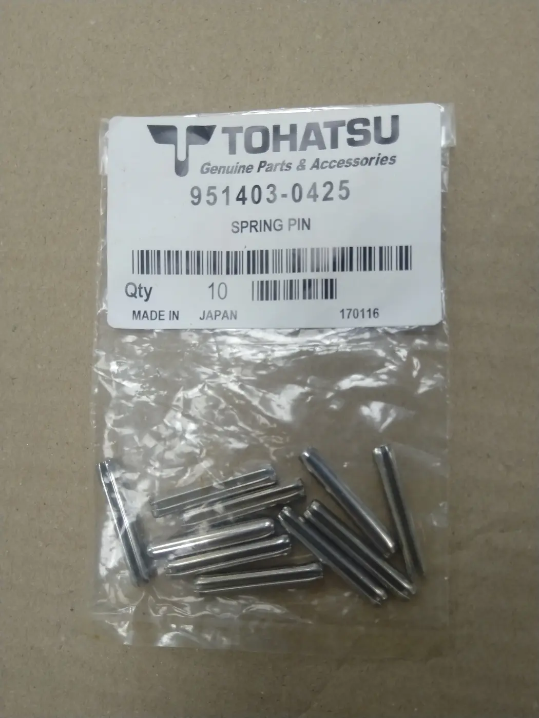 951403-0425 SPRING PIN