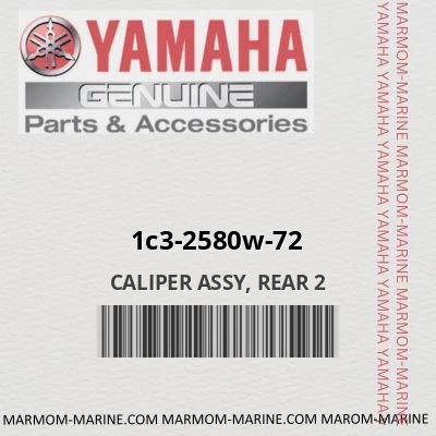 1c3-2580w-72 CALIPER ASSY, REAR 2