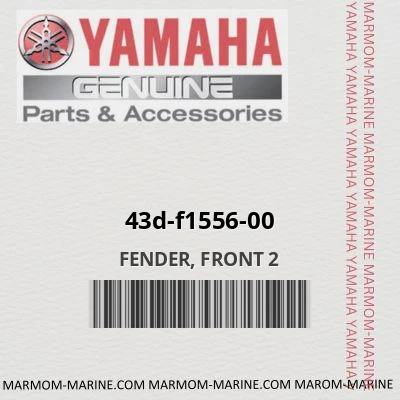 43d-f1556-00 FENDER, FRONT 2