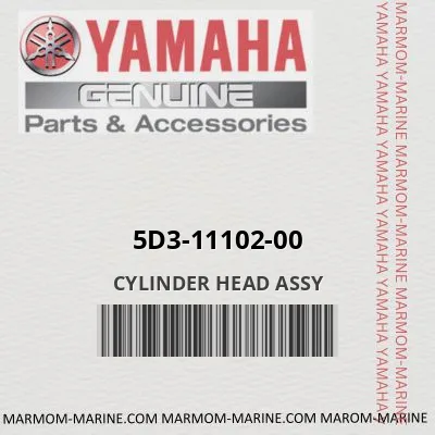 5d3-11102-00 CYLINDER HEAD ASSY