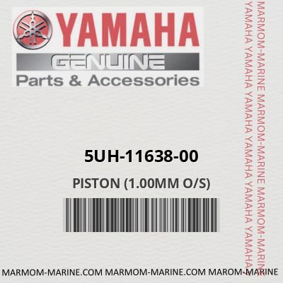 5uh-11638-00 PISTON (1.00MM O/S)