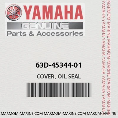 63d-45344-01 COVER, OIL SEAL
