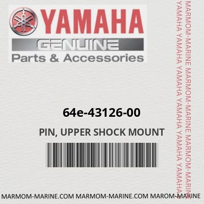 64e-43126-00 PIN, UPPER SHOCK MOUNT