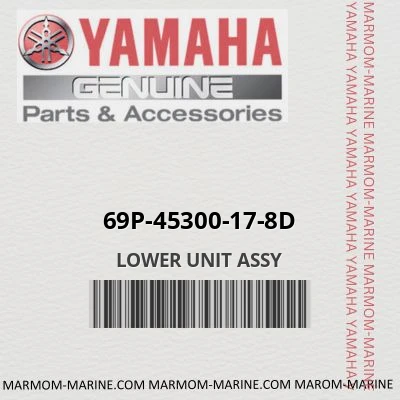 69p-45300-17-8d LOWER UNIT ASSY