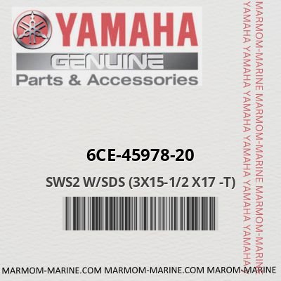 6ce-45978-20 SWS2 W/SDS (3X15-1/2 X17 -T)